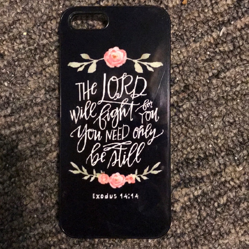 iphone case with bible verse